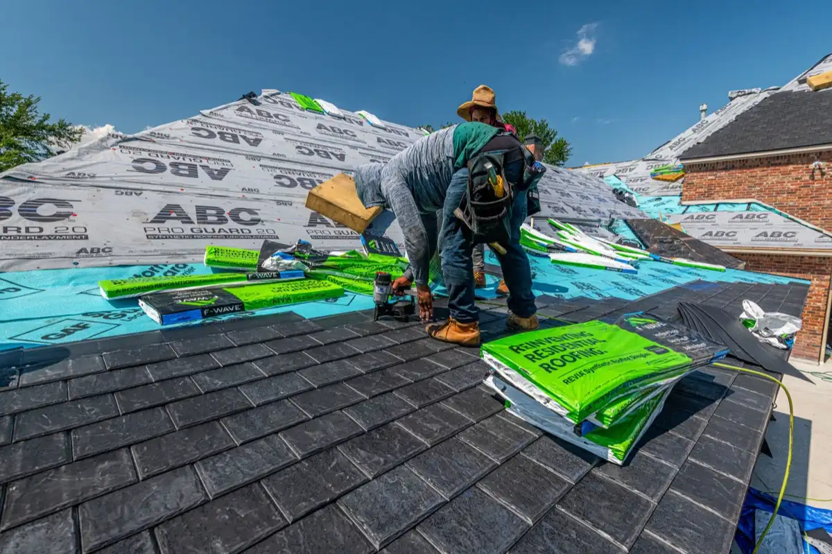 roofing project in Erie, PA — 1
